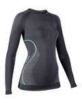 UYN Cycling long sleeve t-shirt - EVOLUTYON LADY - black/grey