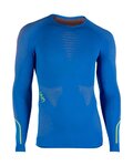 UYN Cycling long sleeve t-shirt - AMBITYON - blue/orange