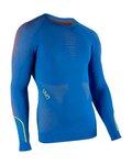 UYN Cycling long sleeve t-shirt - AMBITYON - blue/orange