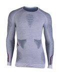 UYN Cycling long sleeve t-shirt - AMBITYON - grey/multicolour