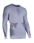 UYN Cycling long sleeve t-shirt - AMBITYON - grey/multicolour
