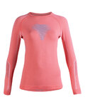 UYN Cycling long sleeve t-shirt - VISYON LADY - pink/purple
