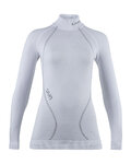 UYN Cycling long sleeve t-shirt - AMBITYON LADY - white