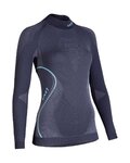 UYN Cycling long sleeve t-shirt - EVOLUTYON LADY - grey/black