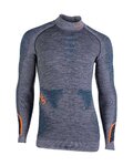 UYN Cycling long sleeve t-shirt - AMBITYON - grey/blue