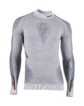UYN Cycling long sleeve t-shirt - AMBITYON - white/grey