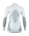 UYN Cycling long sleeve t-shirt - FUSYON MERINO LADY - grey/white