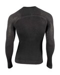 UYN Cycling long sleeve t-shirt - FUSYON CASHMERE - black