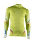 UYN Cycling long sleeve t-shirt - NATYON 2.0 SLOVENIA - blue/red/green/white