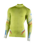 UYN Cycling long sleeve t-shirt - NATYON 2.0 SLOVENIA - blue/red/green/white