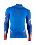 UYN Cycling long sleeve t-shirt - NATYON 2.0 SLOVAKIA - red/white/blue