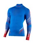 UYN Cycling long sleeve t-shirt - NATYON 2.0 SLOVAKIA - red/white/blue