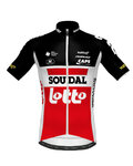 Cycling short sleeve jersey - LOTTO SOUDAL 2020 - white/red/black