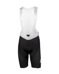 Cycling bib shorts - LOTTO SOUDAL 2019 - black