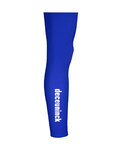 VERMARC Cycling leg warmers - QUICKSTEP - blue
