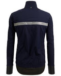 SANTINI Cycling rain jacket - GUARD NEO SHELL - blue