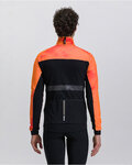 SANTINI Cycling thermal jacket - PURE DYE - orange