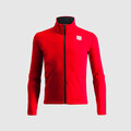 SPORTFUL Cycling thermal jacket - NEO JUNIOR - red/black
