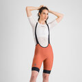 SPORTFUL Cycling bib shorts - GIARA 2 - orange