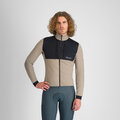 SPORTFUL Cycling thermal jacket - SUPERGIARA 2 - beige/black