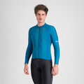 SPORTFUL Cycling winter long sleeve jersey - SUPERNOVA THERMAL - blue