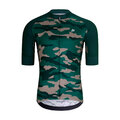 HOLOKOLO Cycling short sleeve jersey - CAMOTRAIL - green