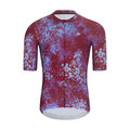 HOLOKOLO Cycling short sleeve jersey - RUSTLE - bordeaux