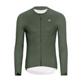 HOLOKOLO Cycling summer long sleeve jersey - ELEVATE - green