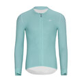 HOLOKOLO Cycling summer long sleeve jersey - ELEVATE - light blue