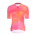 RIVANELLE Cycling short sleeve jersey - COSMA - orange/pink