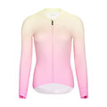 RIVANELLE Cycling summer long sleeve jersey - ELEVATE - pink/multicolour