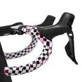 SUPACAZ handlebar tape - SUPER STICKY KUSH  - white/pink/black