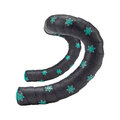SUPACAZ handlebar tape - SUPER STICKY KUSH  - black/green
