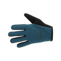 SANTINI Cycling long-finger gloves - MTB - blue