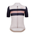 SANTINI Cycling short sleeve jersey - ECO SLEEK NEW BENGAL - white/black