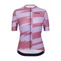 SANTINI Cycling short sleeve jersey - FURIA SMART - pink/purple