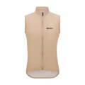 SANTINI Cycling gilet - RTR WIND - beige