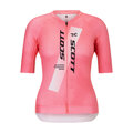 SCOTT Cycling short sleeve jersey - RC PRO W - pink/white