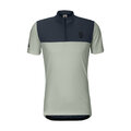 SCOTT Cycling short sleeve jersey - ENDURANCE LT - grey/blue