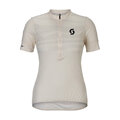SCOTT Cycling short sleeve jersey - ENDURANCE LT W - white
