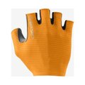 CASTELLI Cycling fingerless gloves - ESPRESSO - orange