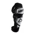 LEATT knee protector -  KNEE & SHIN GUARD 3.0 EXT - black/white