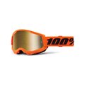 100% SPEEDLAB Cycling sunglasses - STRATA 2 - orange/black/gold