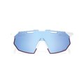 100% SPEEDLAB Cycling sunglasses - HYPERCRAFT SQ - white/blue