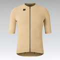 GOBIK Cycling short sleeve jersey - CX SOLID - yellow