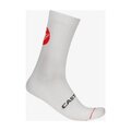 CASTELLI Cyclingclassic socks - ENTRATA 18 - white