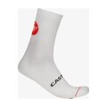 CASTELLI Cyclingclassic socks - ENTRATA 12 - white