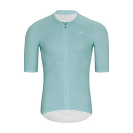 HOLOKOLO Cycling short sleeve jersey and shorts - ELEVATE - black/light blue