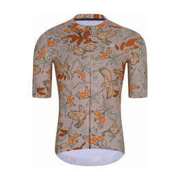 HOLOKOLO Cycling short sleeve jersey and shorts - SPARROVER - blue/black/brown