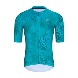 HOLOKOLO Cycling short sleeve jersey and shorts - RUSTLE - beige/turquoise